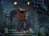 5ft Halloween Wall-Climbing Ghost Decoration with-Activated Moving Legs, Roaring & Laughing 22410506