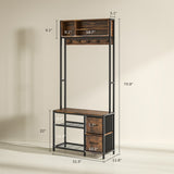 Hall Tree/Shoe Cabinet/Shoe Storage Cabinet 28303583