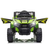 12V kids Ride On Mini UTV, Electric Car with Front LED Lights and Horn, Single Seat with a Safety W2181P160394