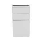 Kamelot Dresser With Jewelry Box, Single Door Cabinet, Mirror, Two Drawers -White B07091920