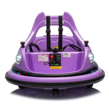 ZNTS 12V ride on bumper car for kids,electric car for kids,1.5-5 Years Old,W/Remote Control, LED Lights, W1578P198507