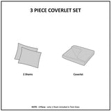 3 Piece Velvet Quilt Set Rust King/Cal King B03597649