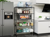 5 Tier Shelf Wire Shelving Unit, NSF Heavy Duty Wire Shelf Metal Large Storage Shelves Height W155065924