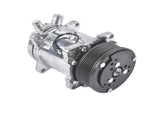 A/C Compressor w/ Clutch Replacement for Sanden 508 Style 8-Groove Serpentine Belt HC5002C 20913760