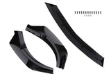 Front Bumper Accent fit for Mercedes E-Class Sport Package 2017-2019 Gloss Black 31943211