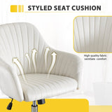 Accent chair Modern home office leisure chair with adjustable velvet height and adjustable W1521108554