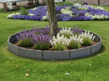20 Pack Cobbled Stone Look Garden Edging, Flexible Interlocking PVC Landscape Edging, 16 FT No Dig 28864555