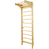 Wooden Swedish Ladder, Stall Bars Set for Physical Therapy & Gymnastics W465P208412