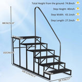 Swimming Pool Ladder Above Ground Pools, Step Stool Ladder with Handrails, Heavy Duty Hot Tub Steps 88808899