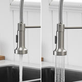 ZNTS Commercial Kitchen Faucet with Pull Down Sprayer, Single Handle Single Lever Kitchen Sink Faucet W1932P172282