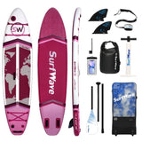 ZNTS Inflatable Stand Up Paddle Board 11'x34