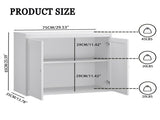 Coffee Bar,Kitchen Storage Cabinet with Double Doors,29" Kitchen Storage Cabinet with Double 07342383