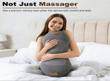 3 in 1 Lumbar Support Pillow with Vibration Massage, Heating & Airbag Stretching, Memory Foam Back 43455412