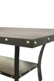 Dining Room Furniture Natural Wooden Rectangular Dining Table 1pc Counter Height Dining Table Only B011P160054