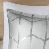 Twin/Twin XL Metallic Printed Comforter Set B03595837