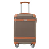 Hardshell Luggage Sets 3 Piece Carry-on Suitcase Double Spinner Wheels with TSA Lock for Men Women, N730P167717