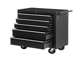 5-Drawer Rolling Tool Chest w/Lock & Key, Tool Storage Cabinet with Wheels, Top Cushion & Drawer W2660P217921