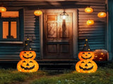 2pcs 3ft Halloween Collapsible Pumpkin Decorations 150 LED Lights 08723642