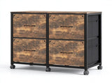 Rustic Wood Grain Embossed & Black Embossed, P2 Particle Board Non-woven 93652972