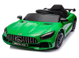 Dual Drive 12V 4.5Ah with 2.4G Remote Control Mercedes-Benz Sports Car Green 82901885