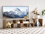 2 Pieces Cube TV Stand,Free Combination Gaming Entertainment Center Media Stand,Open Storage 99871517