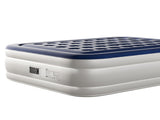 Queen Air Mattress with Built-in Pump, 18in Raised Comfort Blow up Mattress, Quick 09061110
