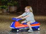 12V Battery Electric Twist Car for Kids - Dual Drive Separated Motors, One-Key Start & Bluetooth W1760P384599