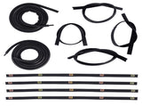 Door & Window Run Channel Weatherstrip Seals Set Replacement for 1972-79 Dodge Pickup Truck 62065208