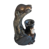 16.9x15x31.3" Decorative Brown Water Foutain with Otter Design, with Light and Pump, for Indoor and W2078138955