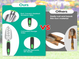 13Pcs Garden Tool Kit, HeavyDuty Aluminum Alloy Gardening Tools with AntiSlip TPR Handles, Oxford 58681467