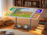 Wooden 1500 Piece Puzzle with Drawer, 35