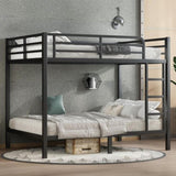 Metal Full over Full Bunk Bed for Teens and Adults,Space-Saving/Noise Reduced/No Box Spring Needed, W1580P309630
