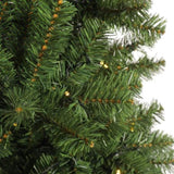 Pre-lit Christmas Tree 7.5ft Artificial Hinged Xmas Tree with 400 Pre-strung Led Lights Foldable W49819945