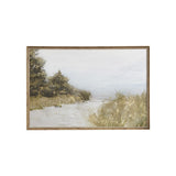 Abstract Landscape Framed Canvas Wall Art B03599418