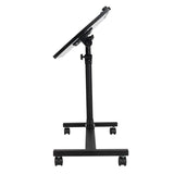 ZNTS Four-Wheel Multifunctional Flat Surface Lifting Computer Desk Black 12535669