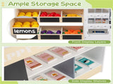 Natural Kids Supermarket Playset with Vending Machine, 90.1778.74104.14cm Grocery Store Toy with 72286054