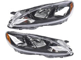 Pair Left & Right Side Headlight Replacement for Ford Escape 2020 2021 2022 Halogen w/ Bulb 66959680