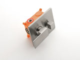 3 Way Outlet Function Solid Brass Shower Diverter Valve Mixer Rough-In Shower Handle Valve Kit W2287P184277