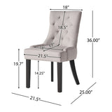 ZNTS CHENEY DINING CHAIR - KD 54181.00FLGY