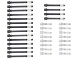 34Pcs Engine Cylinder Head Bolts for Chevrolet GMC C1500 C2500 Cadillac Escalade 5.7L ES72856 08451041