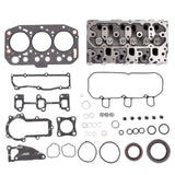 Complete Cylinder Head & Full Gasket Kit Fit for Yanmar 3TNV70 Engine VIO10-2 VIO15-2A VIO15-3 17739421