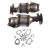 ZNTS Catalytic Converters Bank 1 and 2 For Honda Accord Odyssey Ridgeline Pilot Acura MDX TL 3.0L 3.5L 43957655