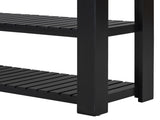 U_Style Stylish Entryway Console Table with 4 Drawers and 2 Shelves, Suitable for Entryways, Living N711P241286B