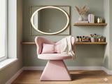 Vanity Chair with Butterfly Back,Swivel Accent Chair Dining Chairs,Makeup Stool for Bedroom Dressing 45043007