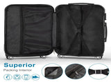 Vertical pattern four-in-one universal wheel with handle trolley case 16in 20in 24in 28in ABS 28403216
