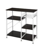 35.5" Kitchen Baker's Rack Utility Storage Shelf Microwave Stand 3-Tier 3-Tier Table For Spice Rack 41555443