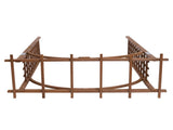Beautiful And Practical Garden Arch Dark Brown 64813240