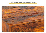 Vintage wood particleboard non-woven fabric with triamcinol 134*40*67cm double row 3 layers 6 98588289
