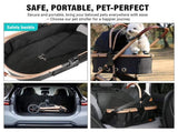 EchoSmile 4 in 1 Pet Stroller, Folding Lightweight Cat & Dog Stroller with Detachable Carrier, T2602P306354