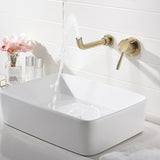 Single Lever Handle Wall Mounted Bathroom Faucet 84286364